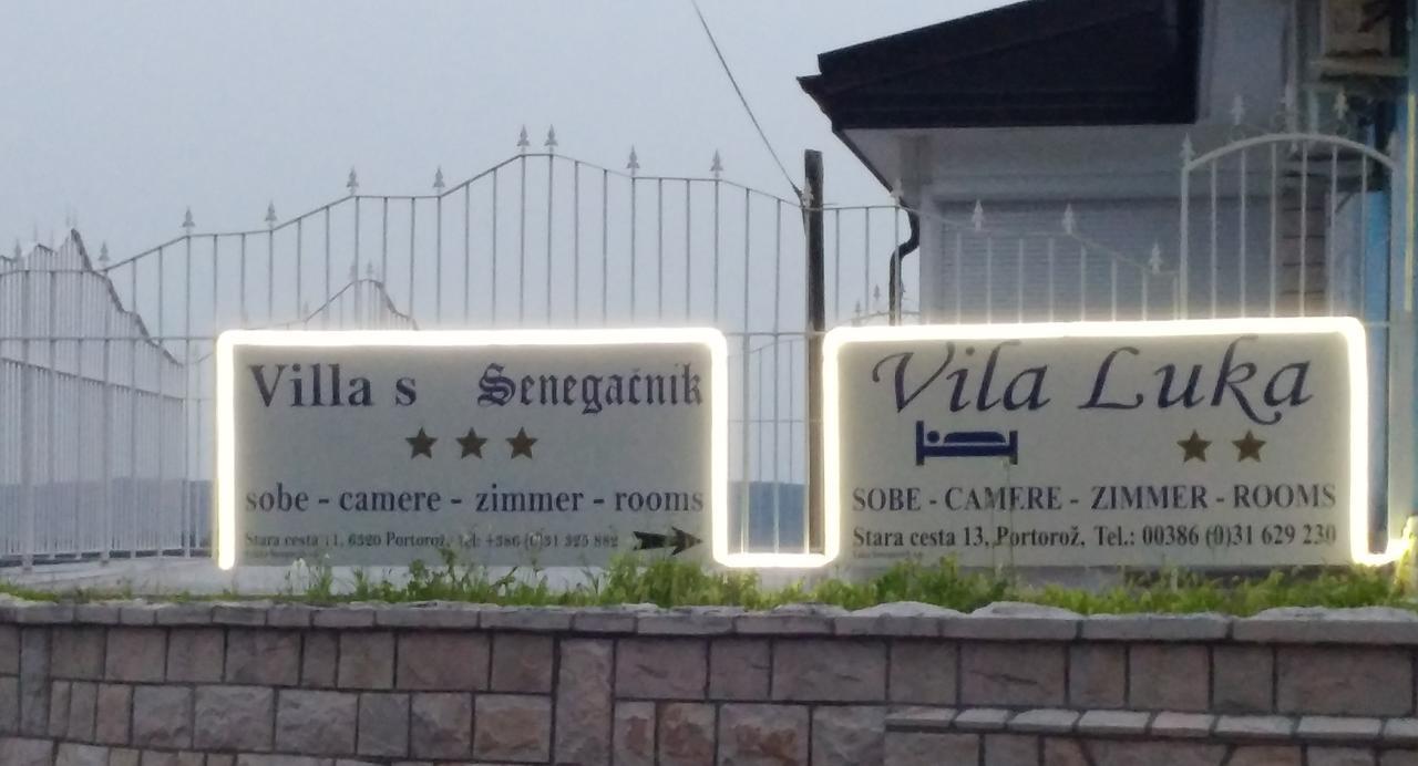 Villa Senegacnik Порторож Екстер'єр фото